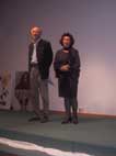 Prof. E. Zappe und  M. D'jananpour