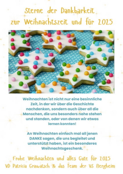 Sterne Der Dankbarkeit Zur Weihnachtszeit Und Fur 2025