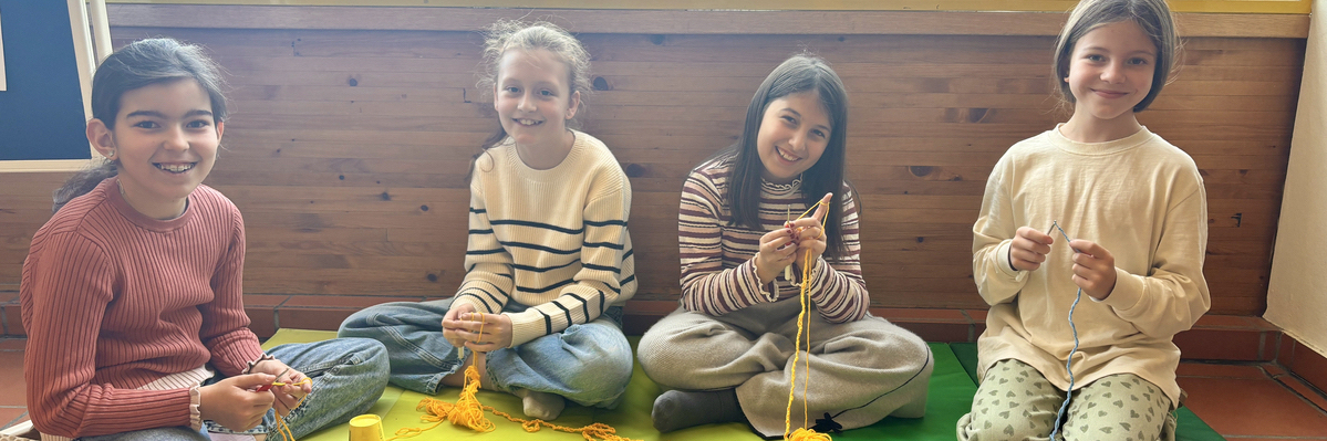 Kreativ - beim Häkeln