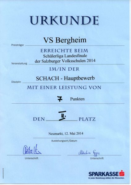 Urkunde Lf